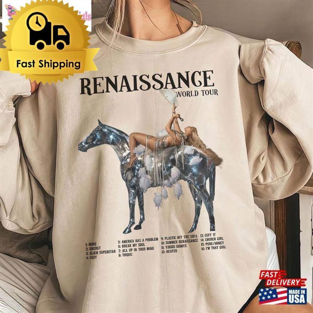 Beyonce Shirt Renaissance World Tour Classic Unisex